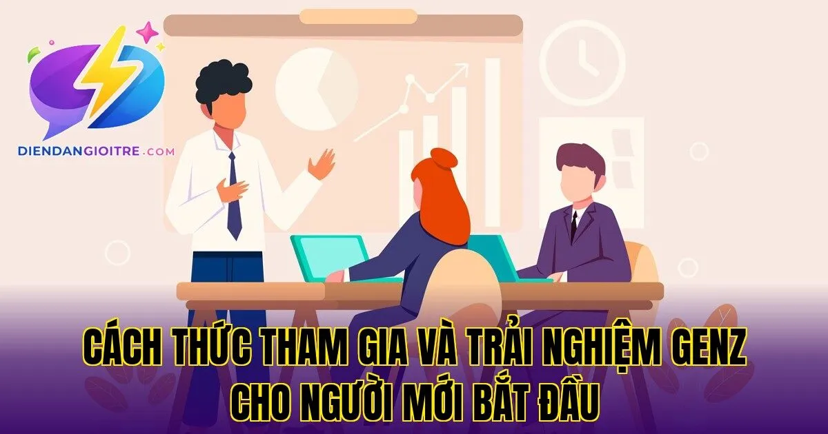 Cách tham gia và trải nghiệm GenZ cho người mới bắt đầu