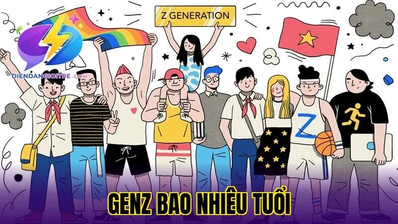 GenZ bao nhiêu tuổi
