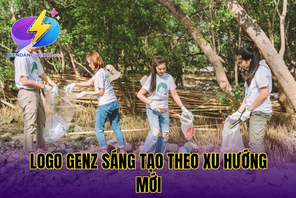Logo GenZ sáng tạo theo xu hướng mới