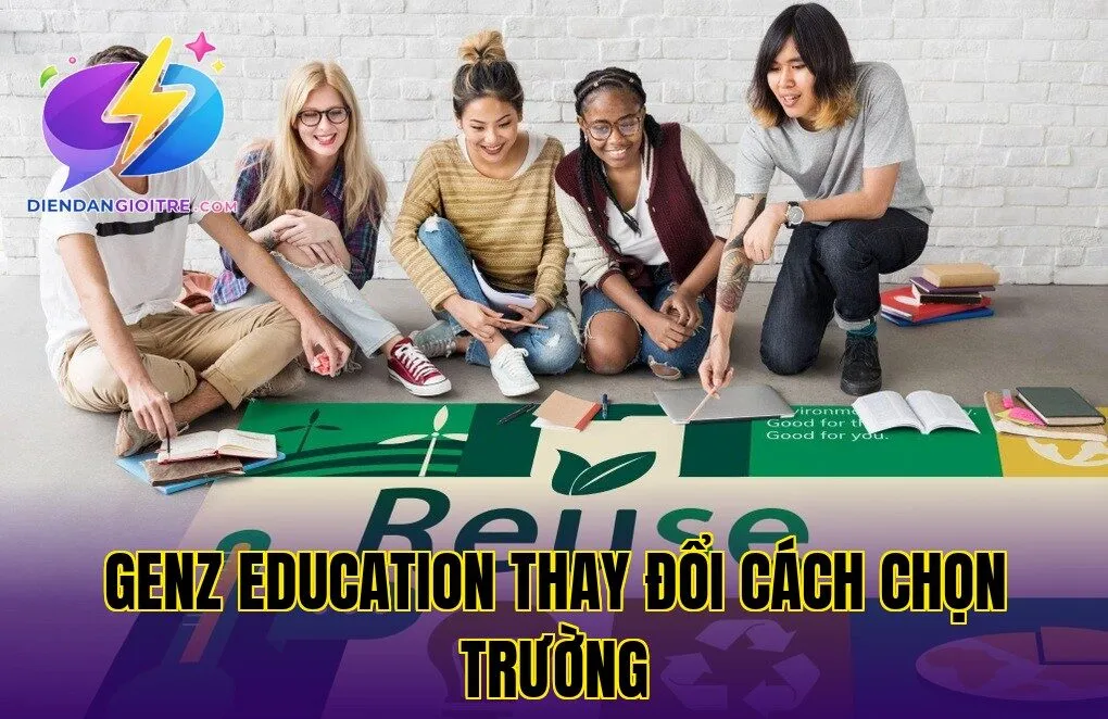 GenZ education thay đổi cách chọn trường