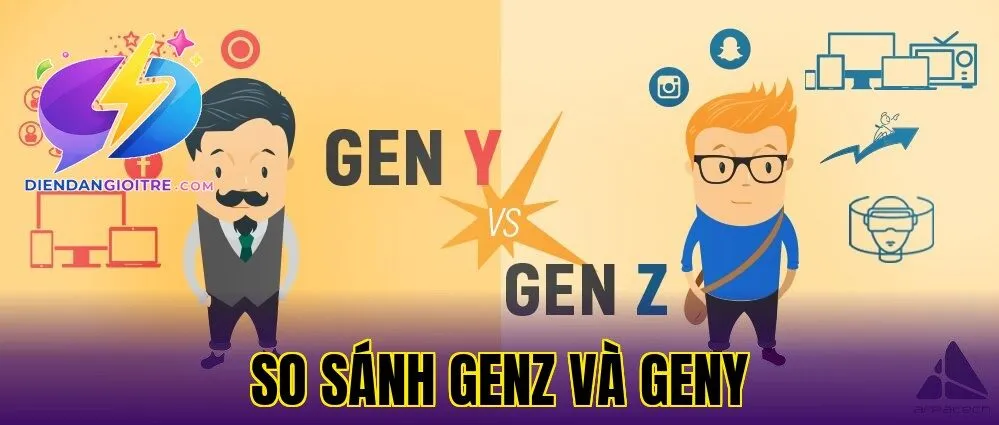 So sánh GenZ và GenY