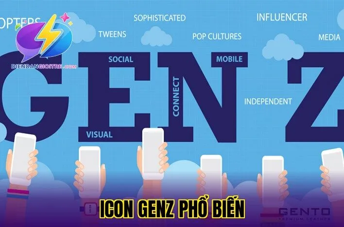 Icon GenZ phổ biến