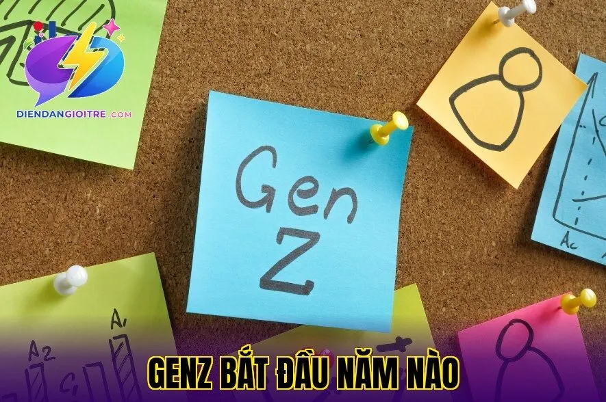 GenZ bắt đầu năm nào