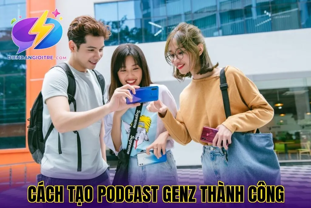 Cách tạo podcast GenZ thành công