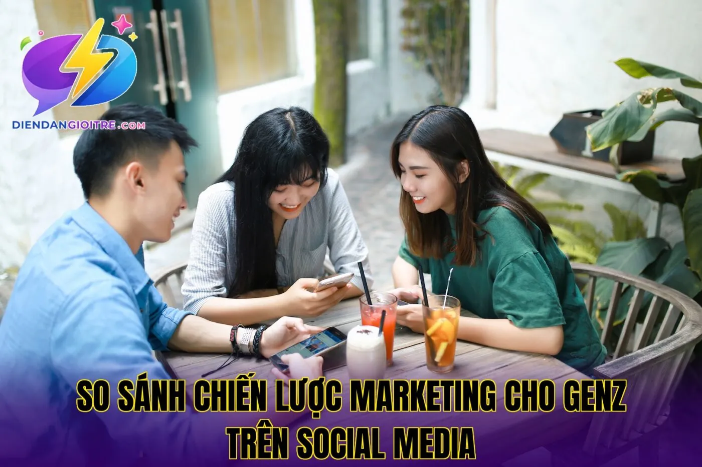 So sánh chiến lược marketing cho GenZ trên social media
