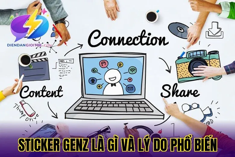 Sticker GenZ là gì và lý do phổ biến