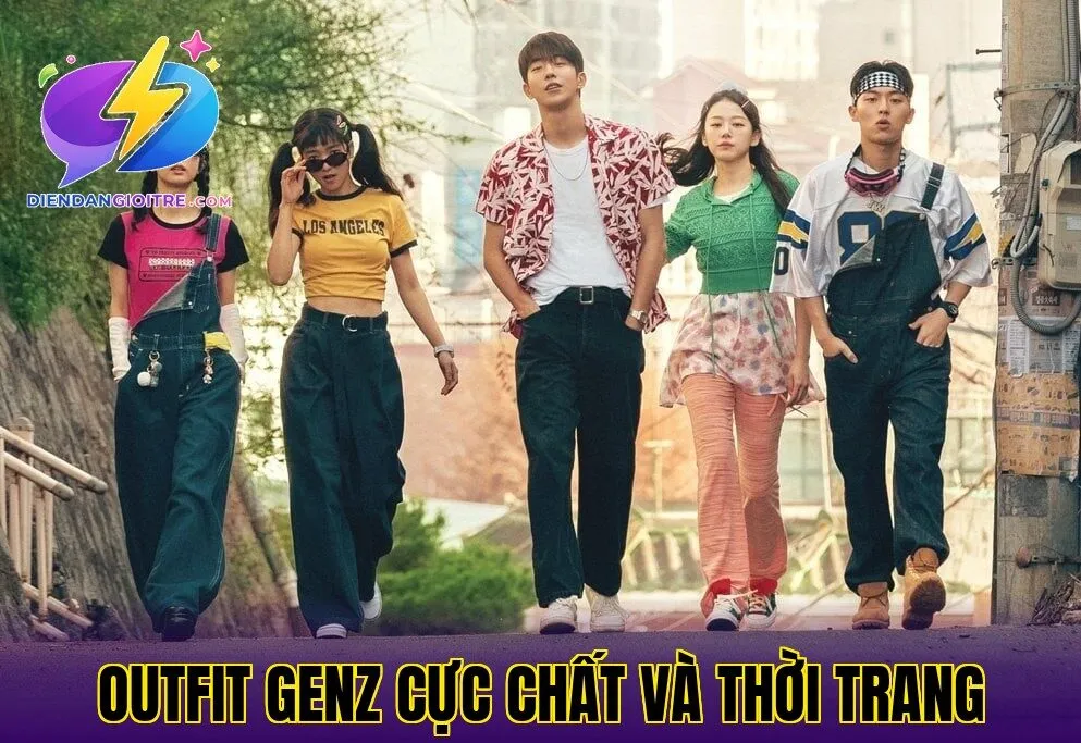 Outfit GenZ cực chất và thời trang