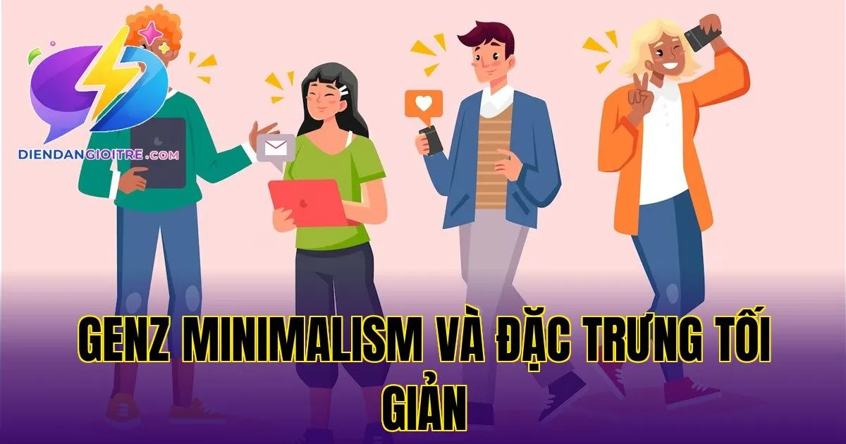 GenZ minimalism và đặc trưng tối giản