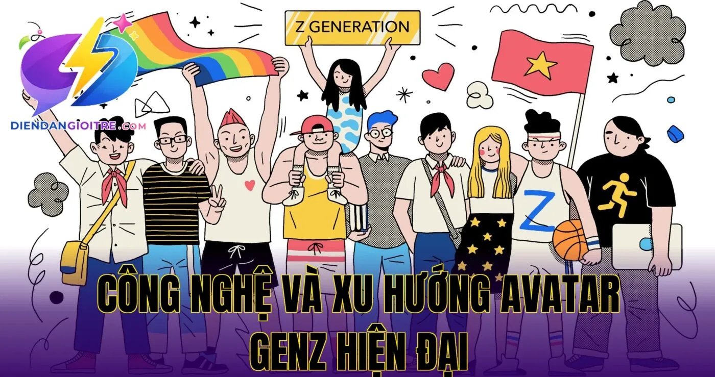 Công nghệ và xu hướng avatar GenZ hiện đại