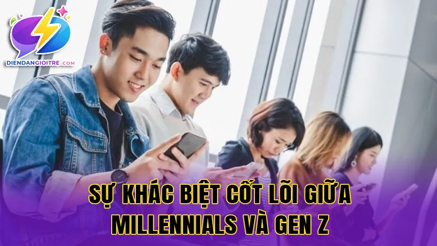 Sự khác biệt cốt lõi giữa Millennials và Gen Z